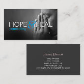 カウンセリングライフコーチセラピーセラピスト 名刺 (正面/裏面)