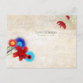 カウンセリング/アートセラピー ポストカード (正面)