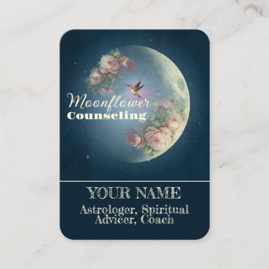 カウンセリング – 名刺 (正面)