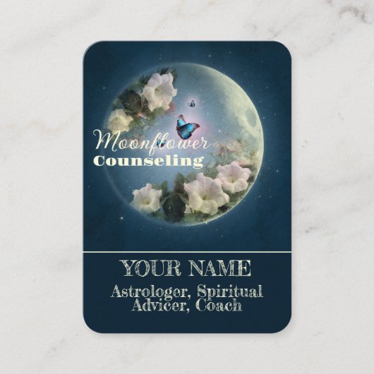 カウンセリング – 名刺 (正面)