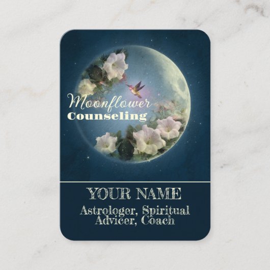 カウンセリング – 名刺 (正面)