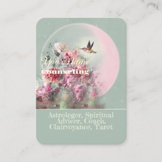 カウンセリング – 名刺 (正面)