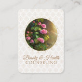 カウンセリング – 名刺 (正面)