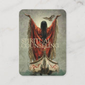 カウンセリング – 名刺 (正面)