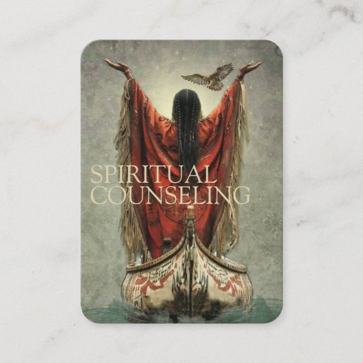 カウンセリング – 名刺 (正面)