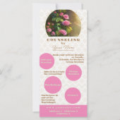 カウンセリング – 名刺、チラシ、プロモーションカード (正面)