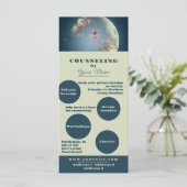 カウンセリング – 名刺、チラシ、プロモーションカード (スタンド正面)