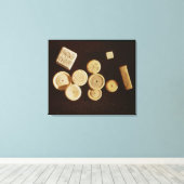 カウンタとサイコロ, Gallo-Roman キャンバスプリント (インサイチュ (ウッドフロア))