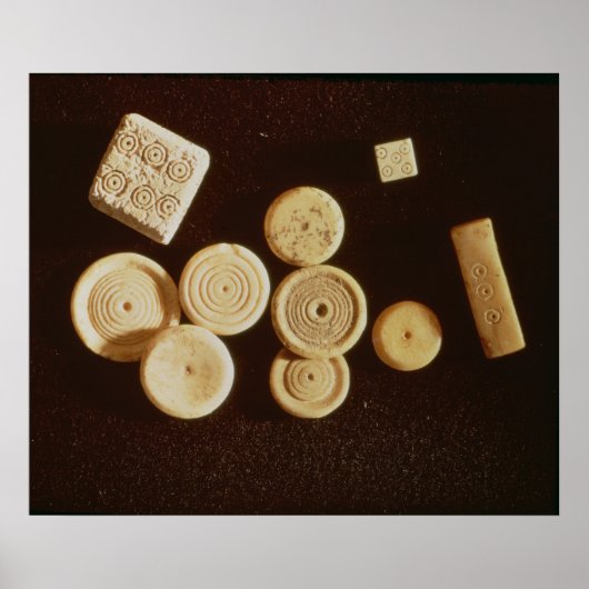 カウンタとサイコロ, Gallo-Roman ポスター (正面)