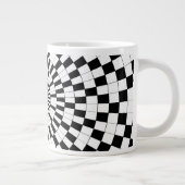 カウンタらせん状 ジャンボコーヒーマグカップ (右)