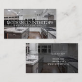 カウンタモダンートップ建築事業 名刺 (正面/裏面)