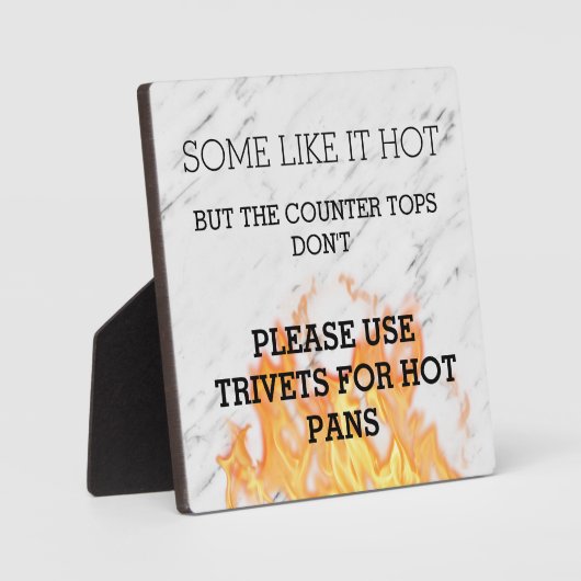 カウンタートップいくつかのホットSTRレンタルTrivet フォトプラーク (正面)