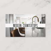 カウンタートップキッチンのリフォーム 名刺 (正面)