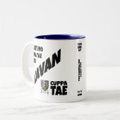 カウンティカバンアイルランドツートーンコーヒーマグ ツートーンマグカップ (正面左)