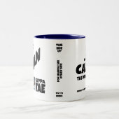 カウンティカバンアイルランドツートーンコーヒーマグ ツートーンマグカップ (中央)