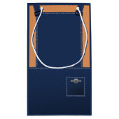 カウンティフォークオーバーオカスタムール誕生日MGB スモールペーパーバッグ (裏面)