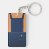 カウンティフォークオーバーオーカスタムルキーチェーン キーホルダー (裏面)