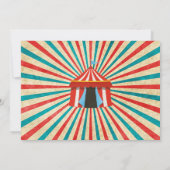 カウンティーフェアの誕生日のパーティの招待状の招待 招待状 (裏面)