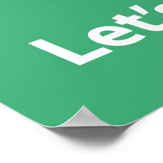 カウントしよう！ ポスター (角)