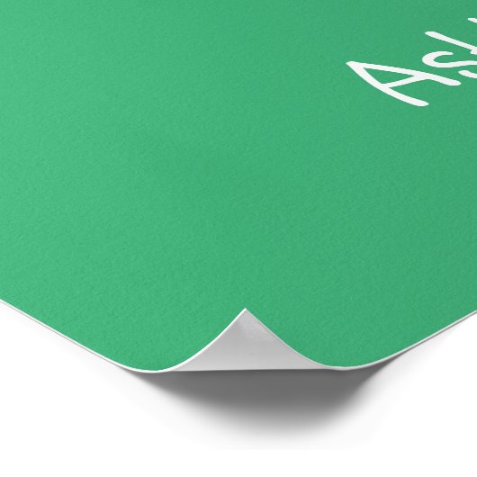 カウントしよう！ ポスター (角)