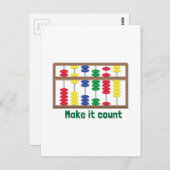 カウントする ポストカード (正面/裏面)