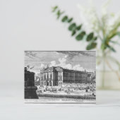 カウントのために建てられたトラウトソン宮殿のビュー ポストカード (スタンド正面)