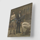 カウントの取得 スクエア壁時計 (傾斜)