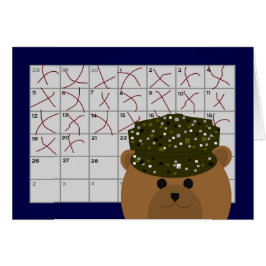 カウントもう一度見ることに軍隊の現役の任務