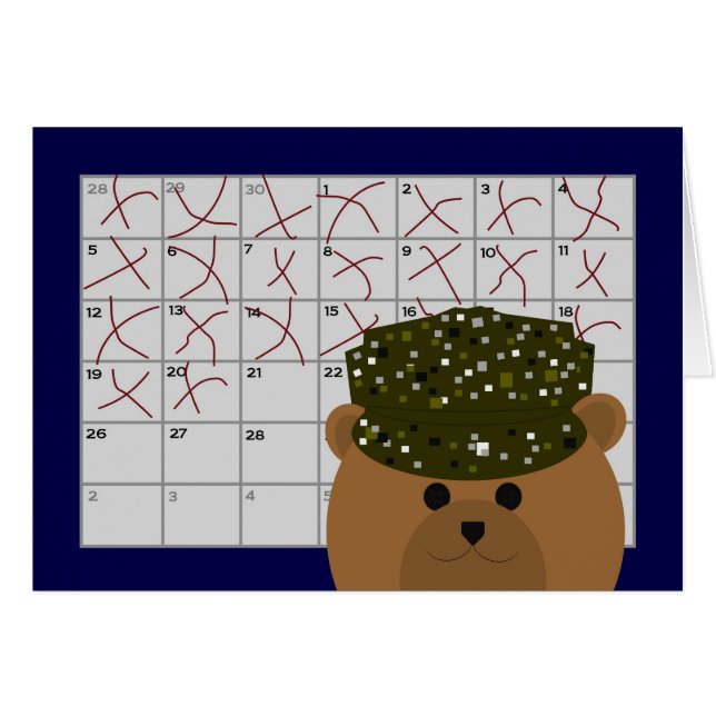 カウントもう一度見ることに軍隊の現役の任務 (正面横)