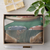 カウントカードスティームパンクチワワトランプのポーカーボス 薄葉紙 (ギフト)