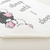 カウントシープ私が寝るまでナイトタイム引用文ことわざ シェルパブランケット (3/4)