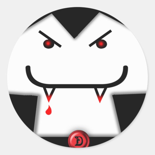 カウントステッカー ラウンドシール (正面)