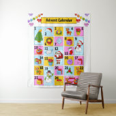 カウントダウンからクリスマス降臨暦 タペストリー (インサイチュ)