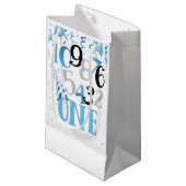 カウントダウンを1に誕生日 スモールペーパーバッグ (正面アングル)