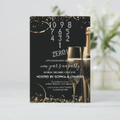 カウントダウンホワイトシャンパーニュ大晦日パーティー 招待状 (スタンド正面)