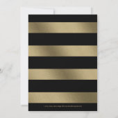 カウントダウンモダン編集可能な色の新しい年パーティー 招待状 (裏面)