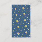 カウントダウン宇宙ガールおむつラッフルチケット エンクロージャーカード (裏面)