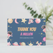 カウントダウン宇宙ガール サンキューカード (スタンド正面)