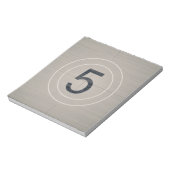 カウントダウン移動 ノートパッド (回転)