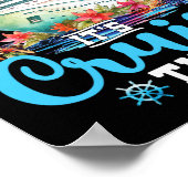 カウントダウン終了!クルーズの時間だよ!おもしろいクルーズ ポスター (角)