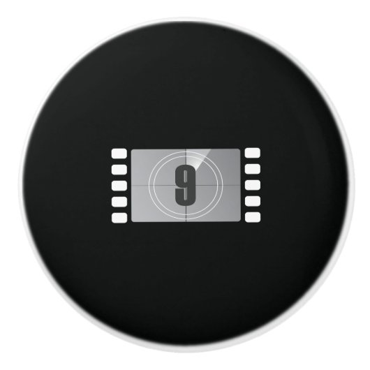 カウントダウン9セラミックノブ セラミックノブ (正面)