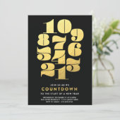 カウントダウン – ニューイヤーズイブパーティの招待状 招待状 (スタンド正面)