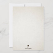 カウントダンテスタイルのカスタマイズ 招待状 (裏面)