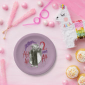 カウントフォンカウントB&Wスケッチスケッチ ペーパープレート (パーティー)