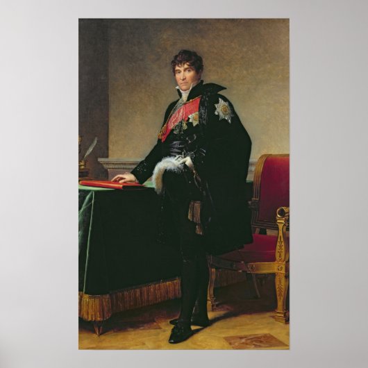 カウントミシェル・レグノー・ド・サン・ジャン=ダンジェリー ポスター (正面)