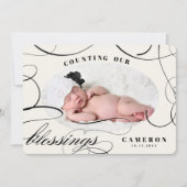 カウント当社の恵み休日の誕生発表 シーズンカード (正面)