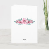 カウント恵み水色の位置（ピンク） サンキューカード (裏面)