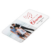 カウント我々の恵みホリデーフォトマグネット マグネット (左側)