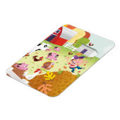 カウント時間 – Farmyard マグネット (左側)