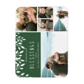 カウント私たちの恵み休日の写真 マグネット (縦)